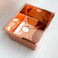 Hammered Copper Island Sink – Bar & Prep Sink