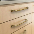 Unlacquered Brass Cabinet Pulls for Kitchen & Bathroom