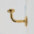 Unlacquered Brass Wall Hooks – Set of 3