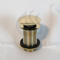 Solid Brass Push-Button Drain – Bathroom Sink & Shower