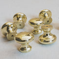 Unlacquered Brass Cabinet Knobs – Set