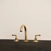 Unlacquered Brass Bathroom Faucet – Vintage Handles