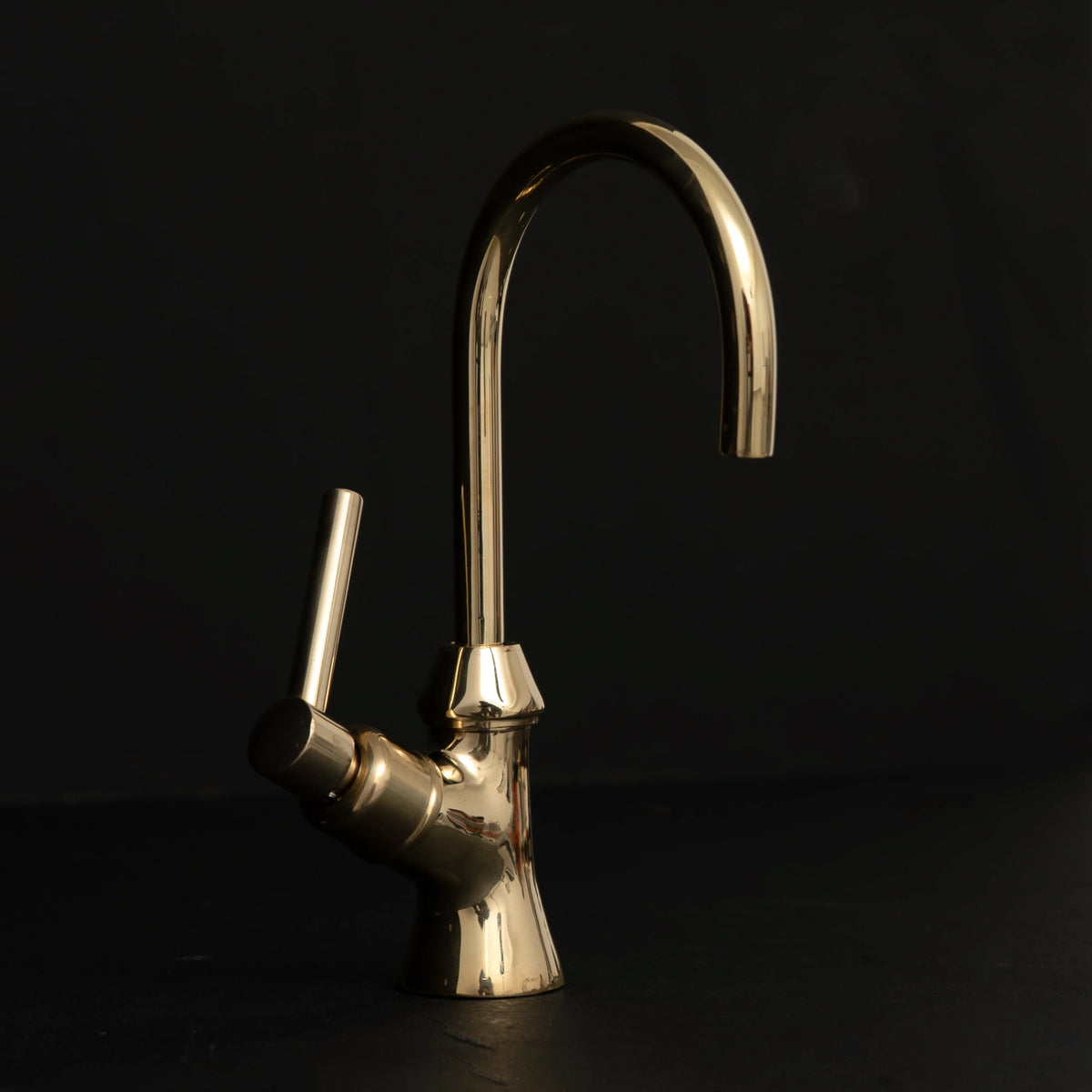 Unlacquered Brass Drinking Water Tap – Kitchen Deck Mount