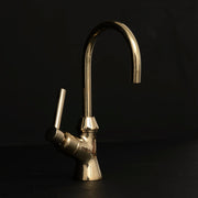 Unlacquered Brass Drinking Water Tap – Kitchen Deck Mount