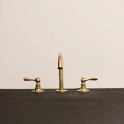 Deck-Mounted Bathroom Faucet – Solid Brass Single-Lever