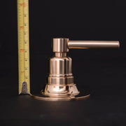 Unlacquered Brass Widespread Sink Faucet – Two-Handle