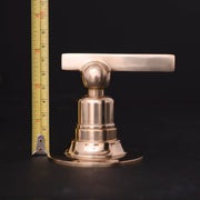 Unlacquered Brass Three-Hole Bath Tap – Deck-Mounted