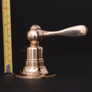 Unlacquered Brass Widespread Bathroom Faucet – 3-Hole Deck Mount