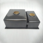 Unlacquered Brass Workstation Sink – 29" Double Bowl