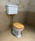 Unlacquered Brass Bathroom Hardware Suite – Mykonos
