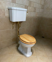 Unlacquered Brass Bathroom Hardware Suite – Mykonos