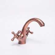 Unlacquered Brass Single-Hole Bathroom Vanity Faucet