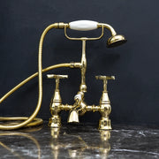 Unlacquered Brass Tub Filler – Statement Bath Fixture