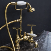 Unlacquered Brass Tub Filler – Statement Bath Fixture