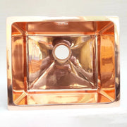 Hammered Copper Island Sink – Bar & Prep Sink