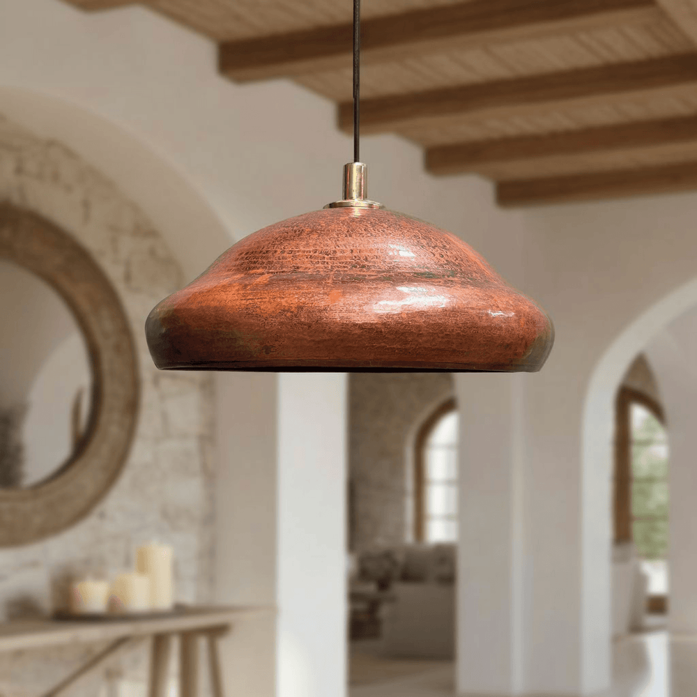 Copper & Patina Pendants