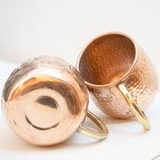 Hammered Pure Copper Mug – Personalized Engraving Available