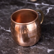 Hammered Pure Copper Mug – Personalized Engraving Available