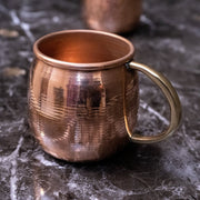 Hammered Pure Copper Mug – Personalized Engraving Available