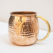 Hammered Pure Copper Mug – Personalized Engraving Available
