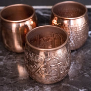 Hammered Pure Copper Mug – Personalized Engraving Available