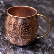 Hammered Pure Copper Mug – Personalized Engraving Available