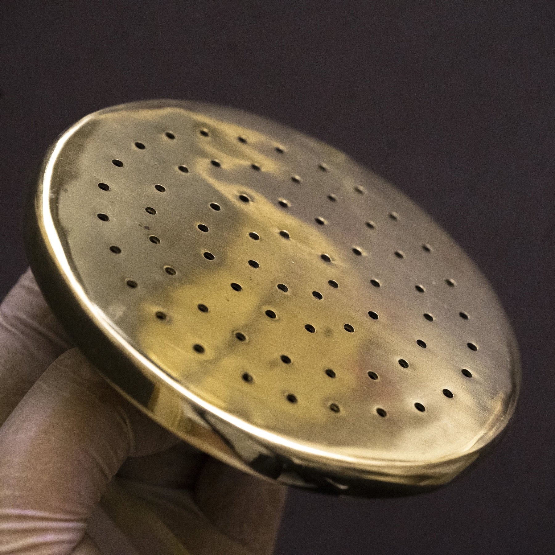 Handcrafted Solid Brass Rain Shower Head – Indoor & Outdoor