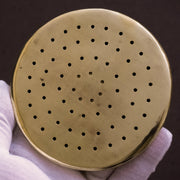 Handcrafted Solid Brass Rain Shower Head – Indoor & Outdoor