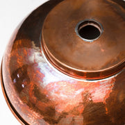 Infinity Copper Sink – Handmade Hammered Vessel Sink