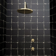 Unlacquered Brass Swivel Shower Head – Luxury Rain Style