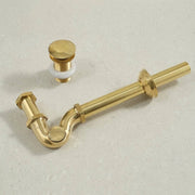 Unlacquered Brass P-Trap Kit 1-1/4″ for Bathroom Sink