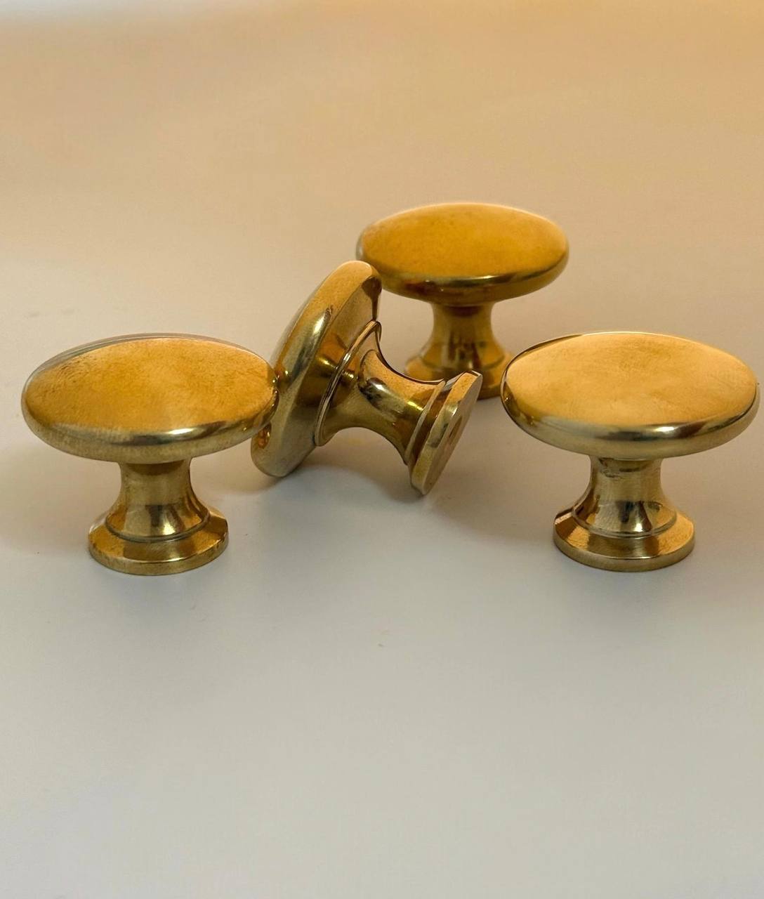 Bathroom Vanity Knob - installed above a bathroom vanity