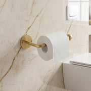 Traditional Unlacquered Brass Toilet Paper Holder