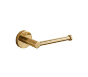 Ashford Unlacquered Brass Toilet Paper Holder – Rounded Design