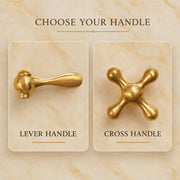 Eiffel Bridge Unlacquered Brass Kitchen Faucet – Side Sprayer