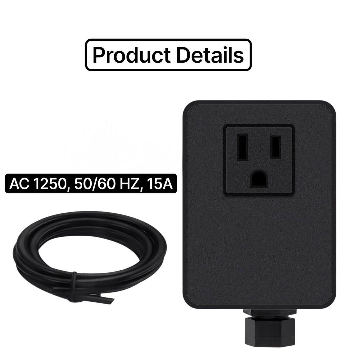 Air Switch Button for Garbage Disposal - additional angle view
