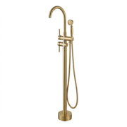 Norfolk Unlacquered Brass Freestanding Tub Faucet