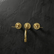 Solid Brass Wall-Mount Faucet – 7.5-Inch Spout Reach