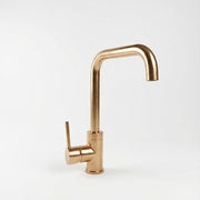 Unlacquered Brass Single-Lever Faucet – Bath or Kitchen