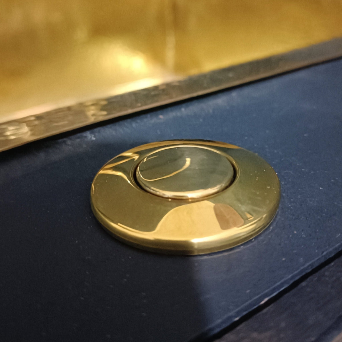 Unlacquered Brass Air Switch Kit – Garbage Disposal Button