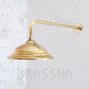 Unlacquered Brass Concealed Shower Set