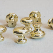 Unlacquered Brass Cabinet Knobs – Set