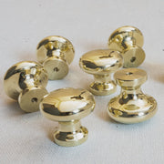 Unlacquered Brass Cabinet Knobs – Set