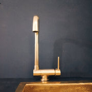Unlacquered Brass Mixer Faucet – Foldable Spout