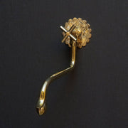 Unlacquered Brass Single-Handle Kitchen Faucet
