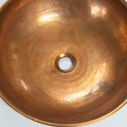 Copper & Wood Bathroom Vessel Sink