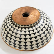 Copper & Wood Bathroom Vessel Sink