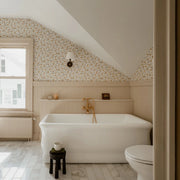 Unlacquered Brass Freestanding Tub Filler – London