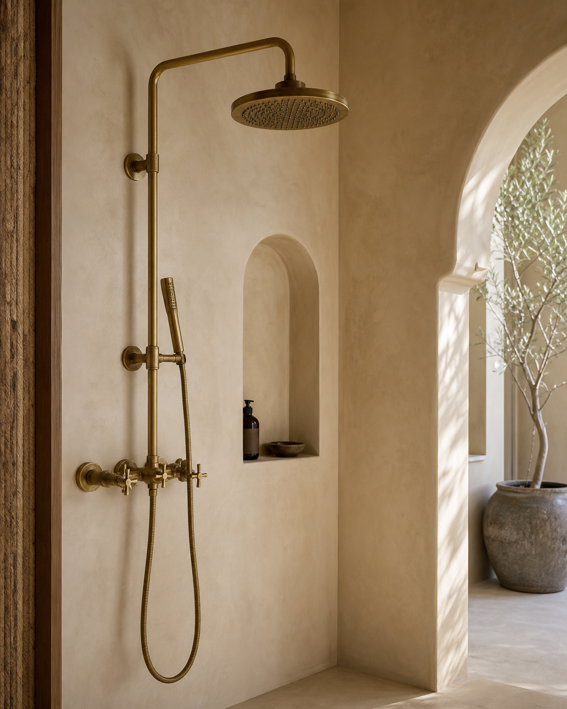 Brass shower systems