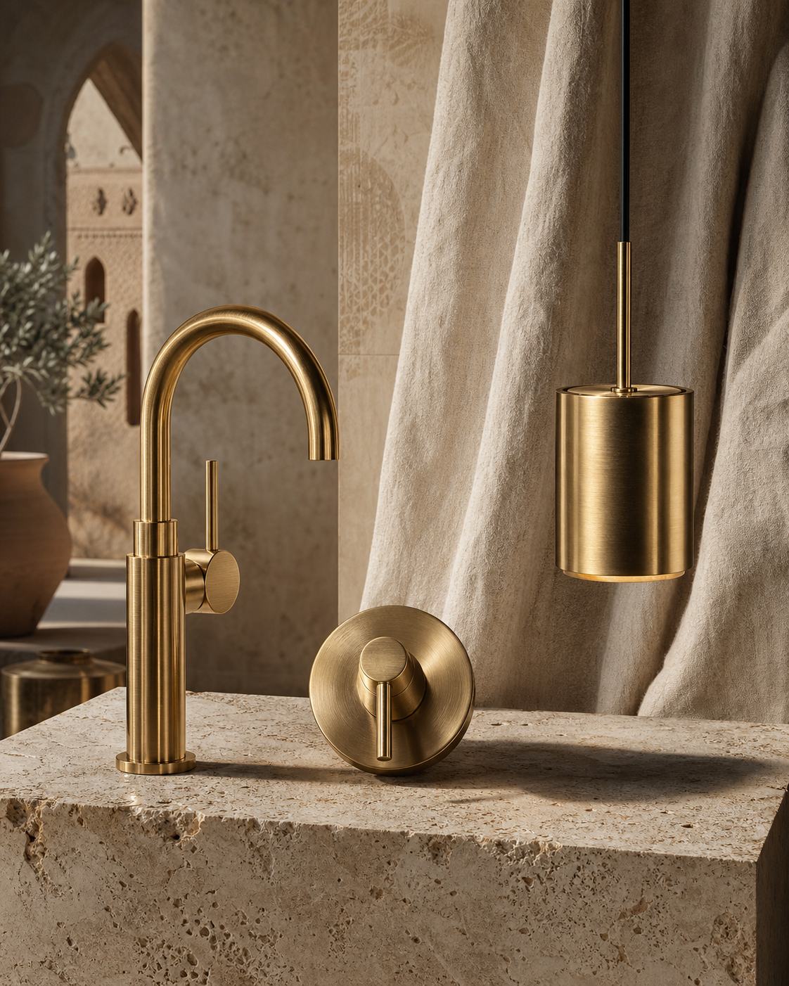 New Arrivals ? handcrafted brass collection in Marrakech